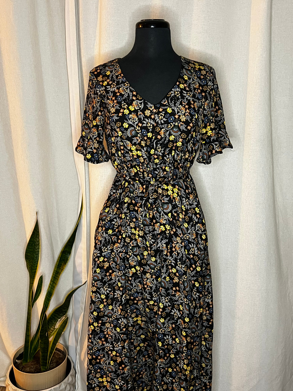 Color Flower Dress