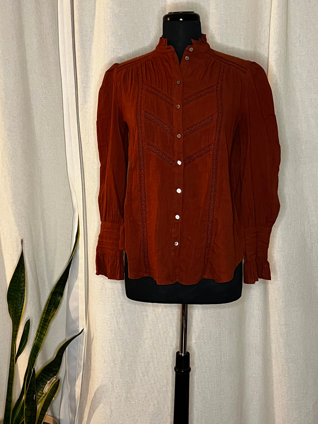 Orange Blusa