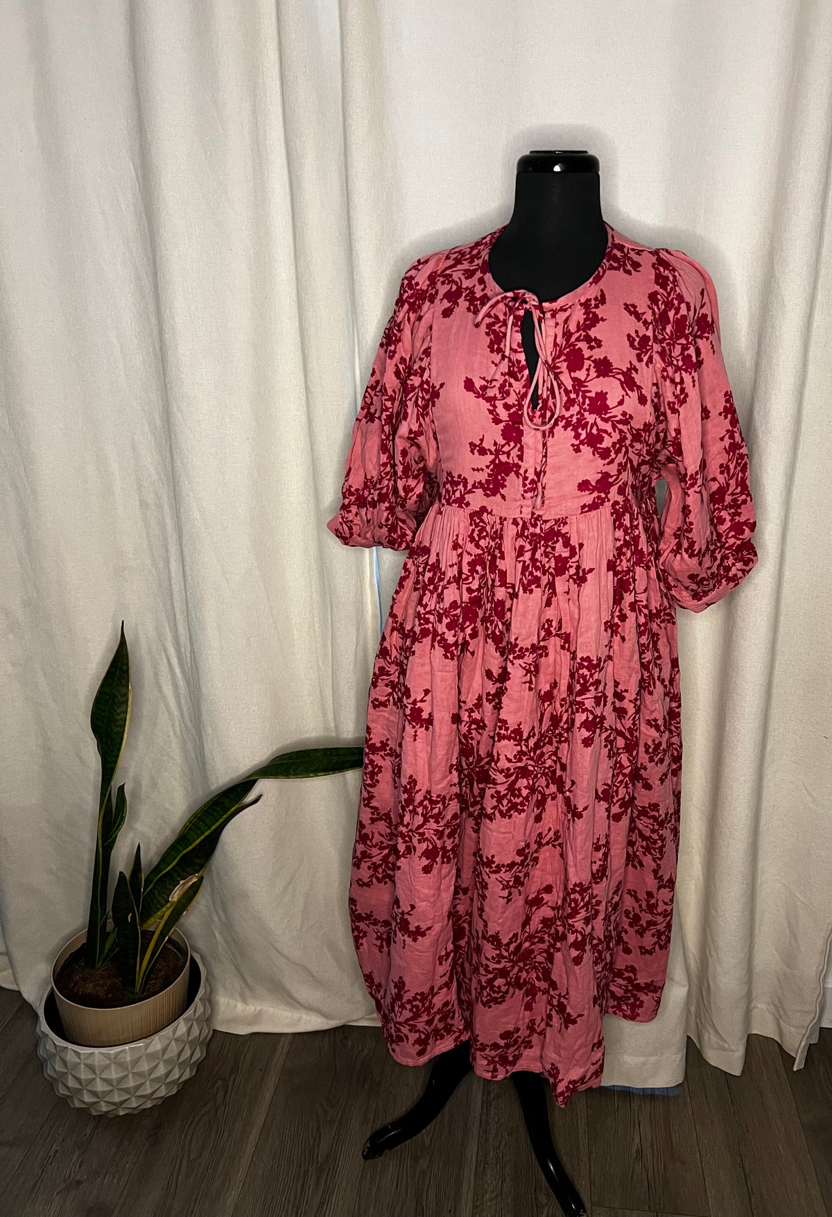 Pink dress