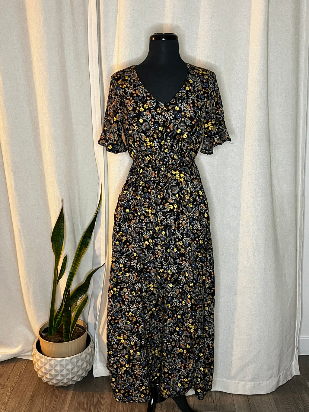 Color Flower Dress